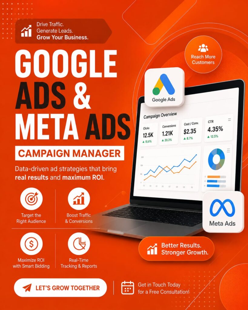 Google Ads & Meta Ads Campaign Manager